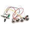 Volume Tone Control Wiring Harness Guitar 5-Way Switch DIY Musical Instruments Accessories Guitar Wiring Harness Pickup