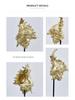 Gilded Seahorse Seashell TV Cabinet - Modern Home Decor Piece