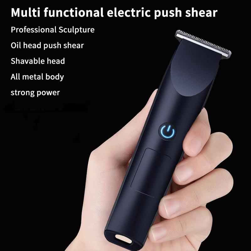 Electric Hair Trimmer Adjustable Cutter Head Design Men Professional Barber Cutting Shaving Machine Usb Charging For Home Salon
