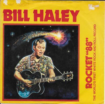 7inch Record BILL HALEY & THE SADDLEMEN - Rocket "88" TU103 Thumbs Up Recor 1981 UK Rock Used