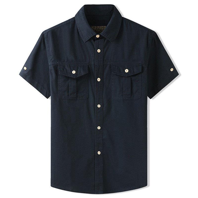 

Мужские рубашки для активного отдыха с короткими рукавами летние повседневные мужские не мнется не требующие глажки рабочие рубашки дышащие топы 7XL