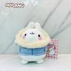 2024 Hot Sale Genuine Molang keychain Pendant Wearing Clothes Rabbit Filled Plush Pendant Stuffed Plush Doll For Bags key Gifts