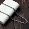 Cronous Crj3031N-Wt Silver Glossy Chain Men'S Necklace