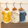 Cute Dog Clothes Winter Warm Three-dimensional Bear Can Be Towed Vest Teddy Bear Yorkshire Pet Clothing
