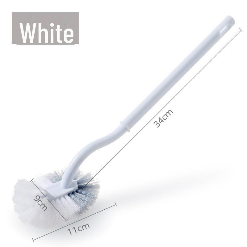 Brosse WC souple en forme de S pour un nettoyage sans espace