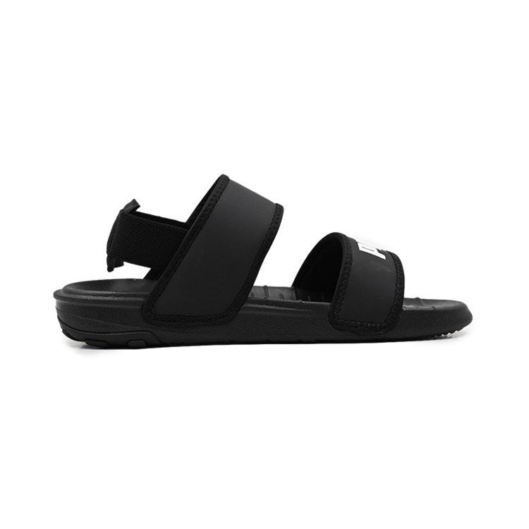 (PS) PUMA Soft Sandal 'Black White' Kids' 375695-01