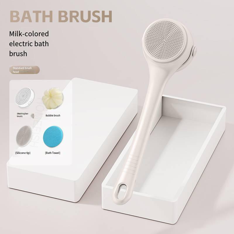 Electric Bath Body Scrubber Long Handle Back Brushes Yes как