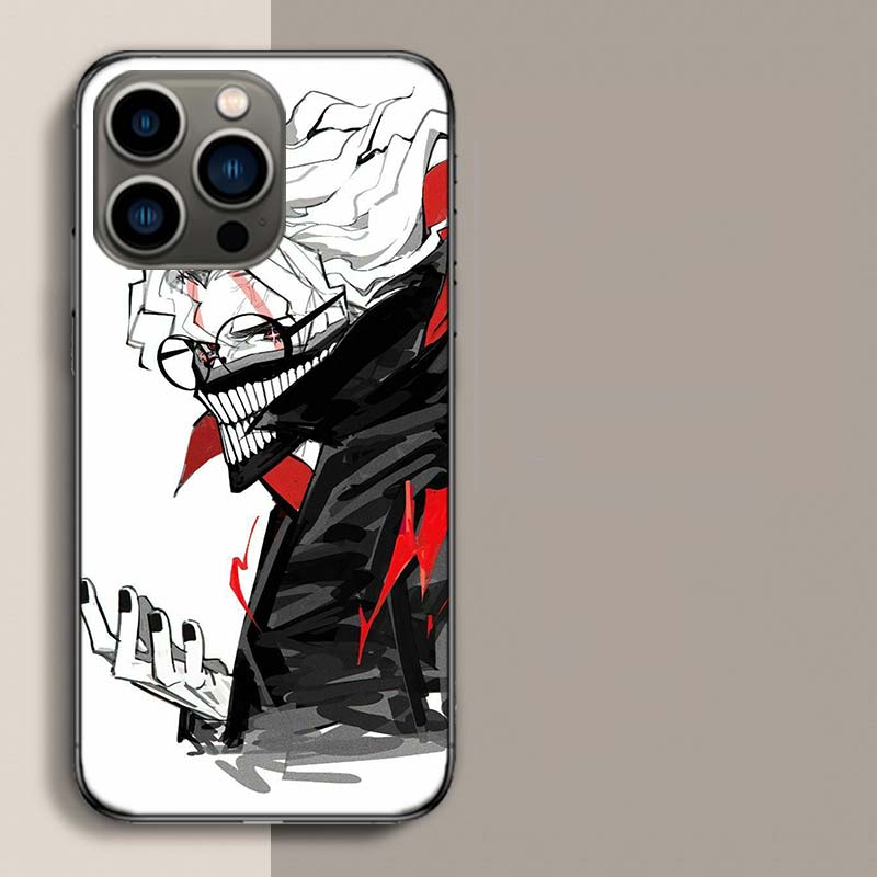 

Чехол для телефона D-DandadanS Okarun для iPhone 17 Air 15 Pro 14 Plus 16 Pro Max 17E 16E 12 13 Mini 11 Чехол Милый Fundas iPhone 11