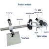 A3 Universal Micro-setting Optical Microscope with Holder and Continuous Zoom for Jewelry Inspection & Electronic Repair Magnifier