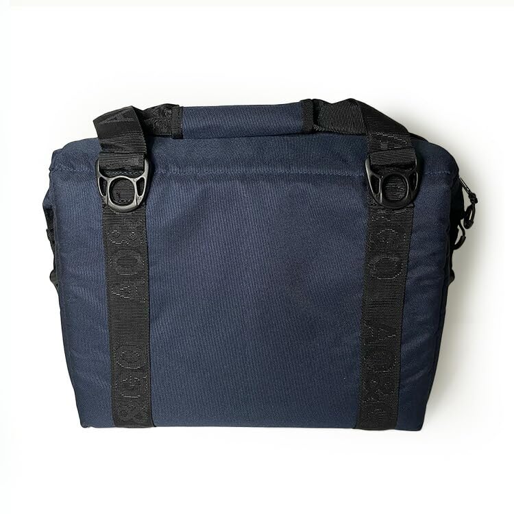 AO Coolers Cooler Bag 12 Pack Canvas Soft Cooler AO12NB Navy Blue 12 PACK CANVAS NAVY BLUE Soft Cooler Bag Outdoor [AO Coolers] [Used]