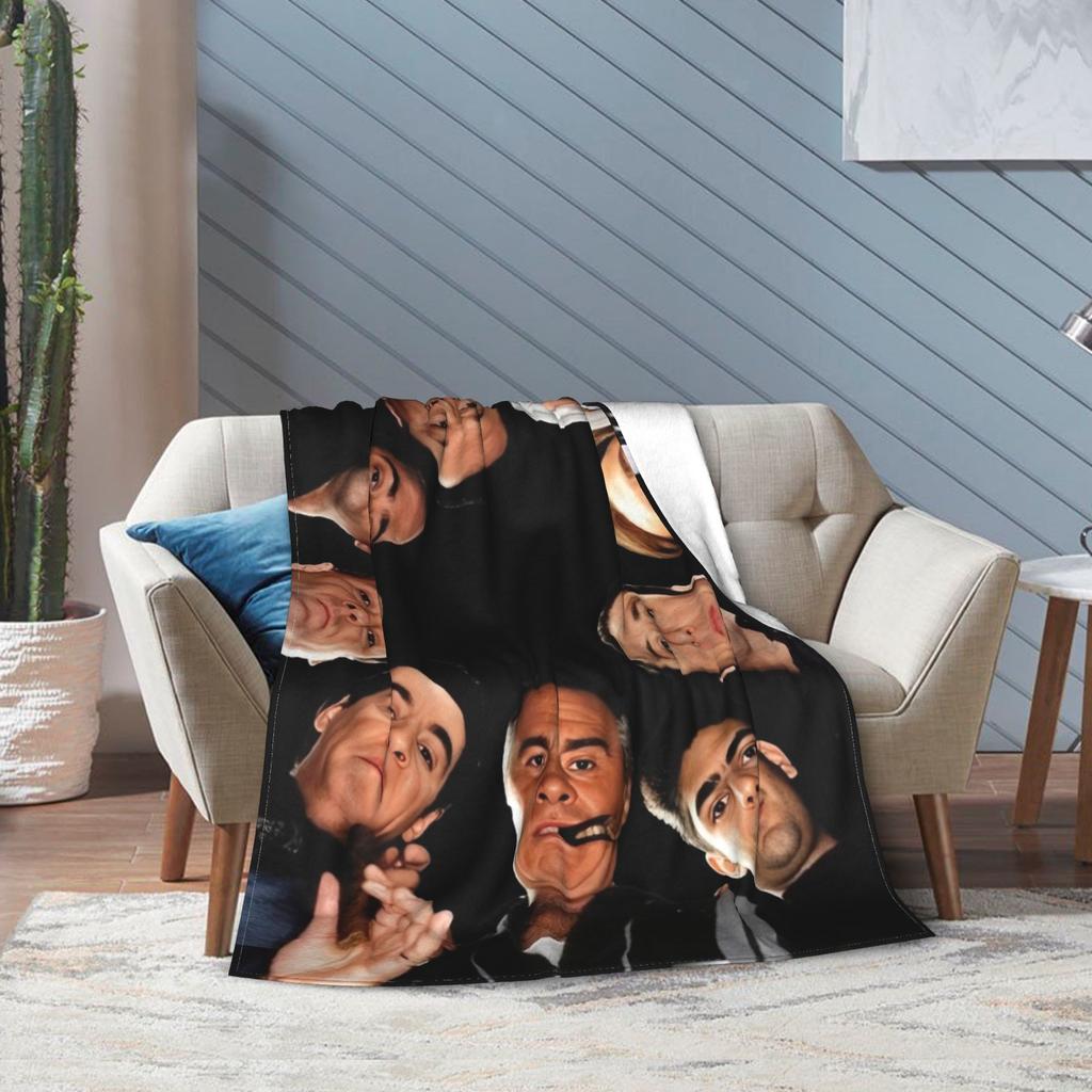Mafias Group Sopranos Tv Show Blanket Coral Fleece Plush Breathable Ultra-Soft Throw Blanket for Sofa Car Plush Thin Quilt