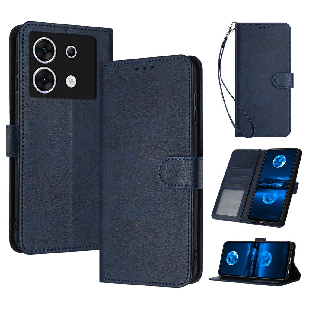 For Infinix Zero 30 5G Case Leather Wallet Magnetic Clasp Drop-Proof Smartphone Cover