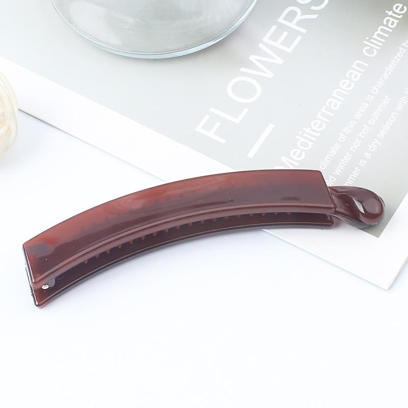 Neue Farbe Pan Haar Banane Clip Licht Luxus Stein High-End-Mode Pferdeschwanz Clip Haarschmuck Haarnadel