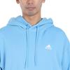 adidas M ESS+ SL Sweat Hoodie, Semi-Blue Burst, Size M