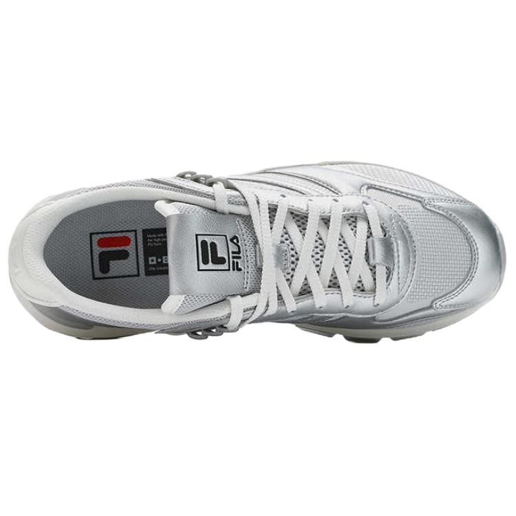 FILA Ribbon Versatile Comfortable Low-Top Casual Shoes Women sneaker Silver F12W523107FSL