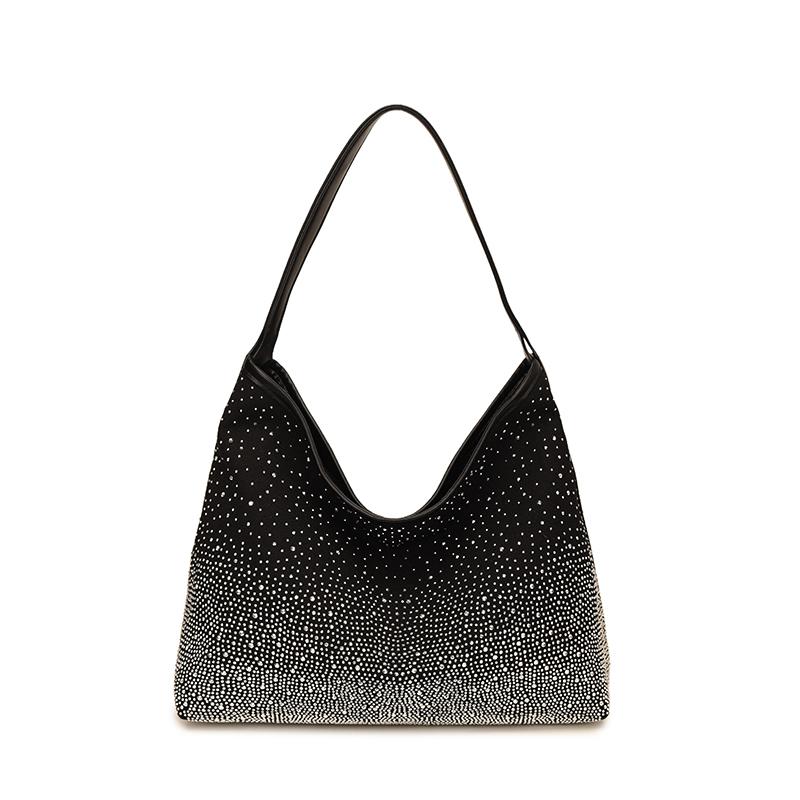 

Bling Hasp Exquisite Shoulder Bags Autumn/winter New Luxurious Women s Bags 2026 Fashi CHAINS Banquet Women s Handbags чёрный