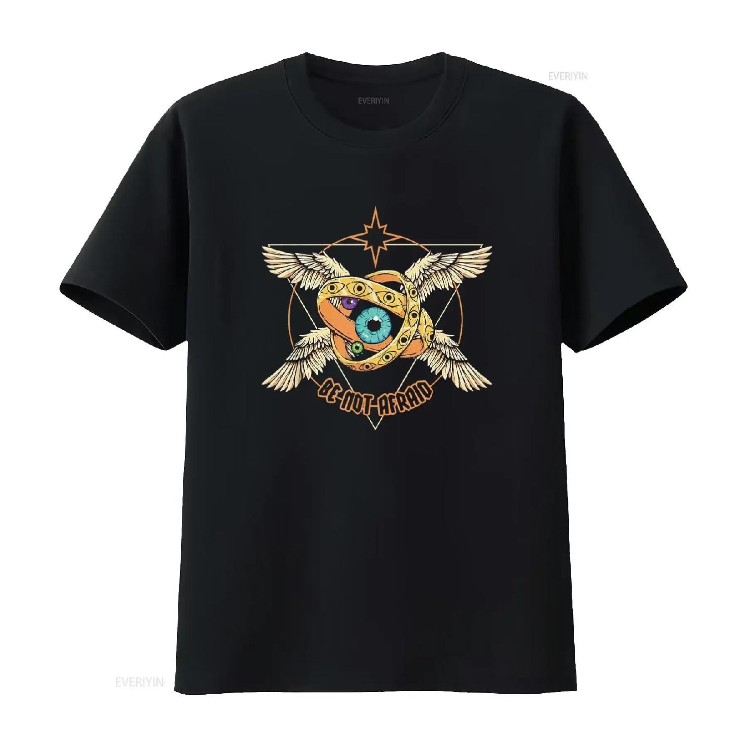 

Not Afraid Biblically Accurate Angel Seraphim Ophanim Seraph T Shirt vintage Washed graphic Top For Everyday Wear Soft fashion S чёрный