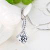 Japanese And Korean Version Of Classic Temperament Cute Flower Language Diamond-Encrusted Necklace Pendant Classic Women'S Short Jewelry