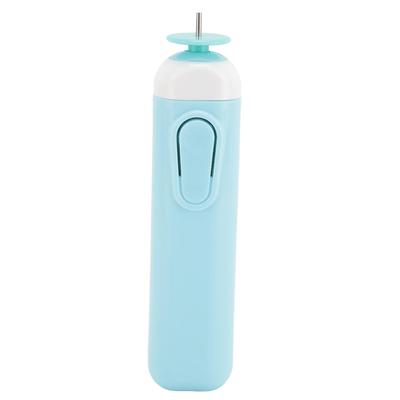 Paper Rolling Electric Pen Lightweight Plastic and Metal Electric Quilling Slotted Tool Blue