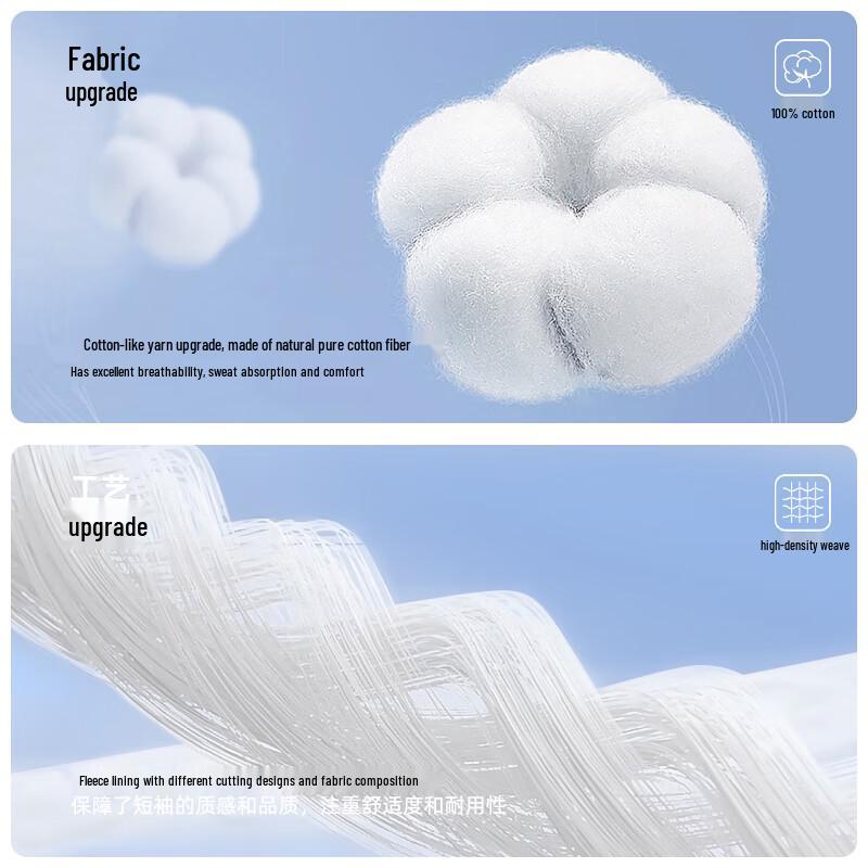 JEANSWEST LIFE Men's 2025 Summer Round Neck Heavyweight Cotton T-Shirt