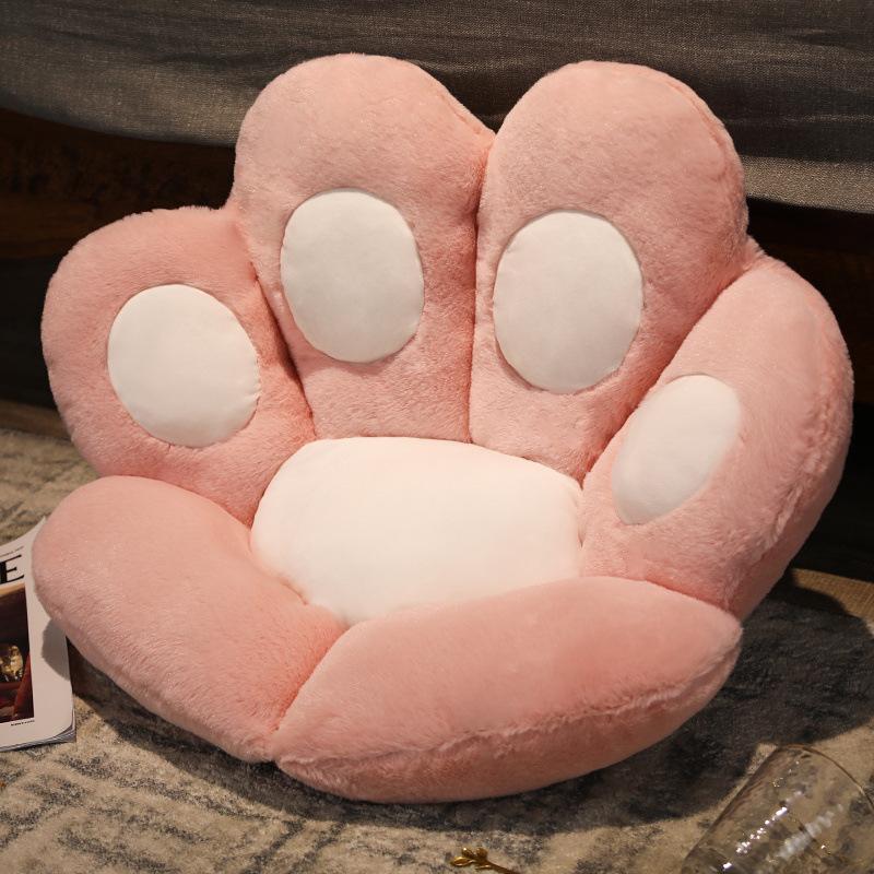 Bear Paw Semi-Enclosed Seat Cushion Lazy Integrated Cat Paw Seat Cushion Home Sofa Pillow Cushion Office Seat Cushion