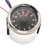 2"/52mm Clock Gauge 12 Hours Format Clock Meter Red Backlight For Car Boat Yacht