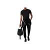 Emporio Armani EA7 SS23 Solid Logo Pullover Short Sleeve T-Shirt Men Tops Black 3RPT41-PJNTZ-1200