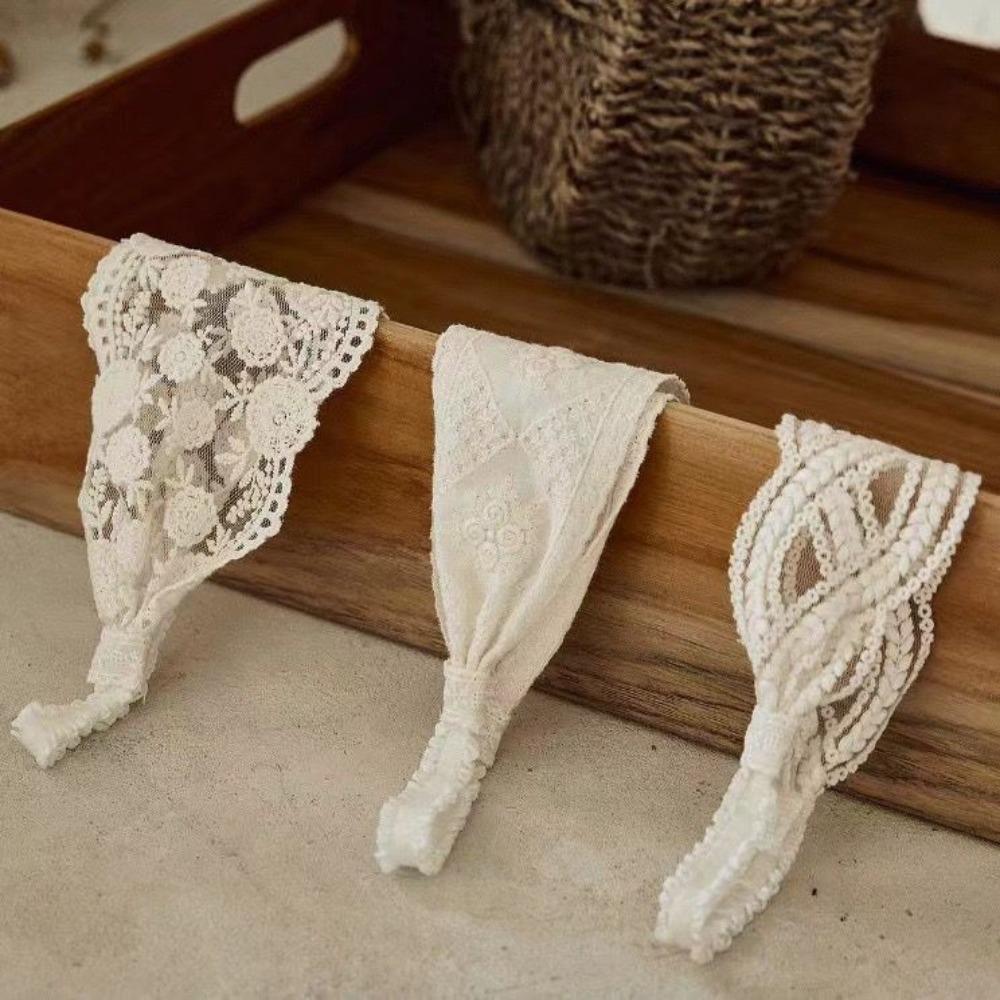 Wave Infant Hairband Embroidered Elastic Hair Hoop Fashion Lace Baby Headband  Kids