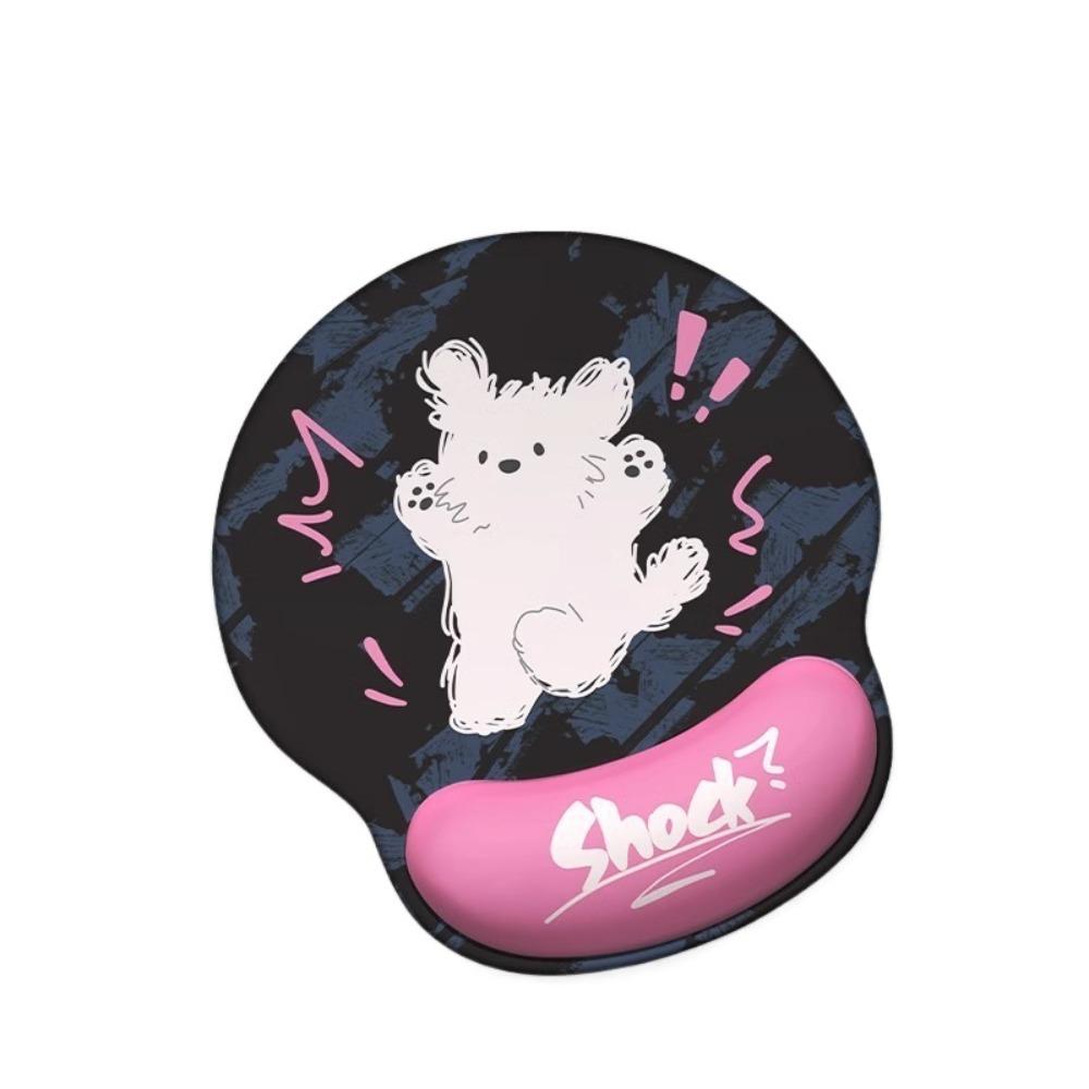 

Коврик для мыши с поддержкой рук, симпатичные офисные аксессуары, модный игровой коврик для мыши Mouse Pad Pink