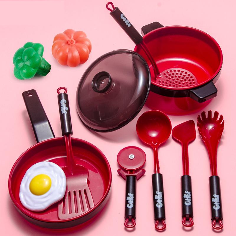 Cross-border Kids’ Playhouse Kitchen Set: Qie Qie Le Fruit & Veggie Cutting Toy for Girls
