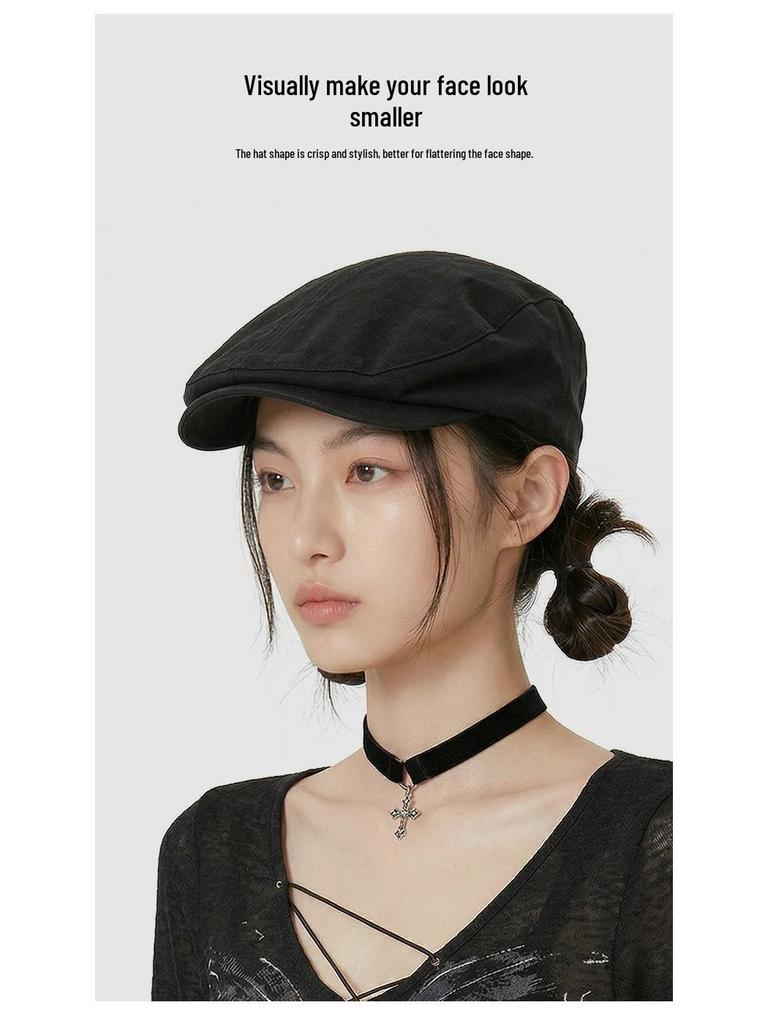 Women's Unisex Forward Cap - Simple, Versatile, Breathable, Available in Four Styles for Spring and Autumn