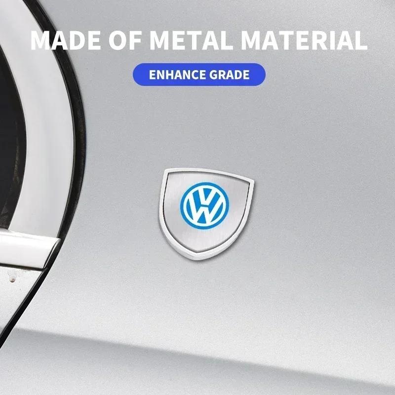 1PCS 3D Metal Car Emblem Rear Trunk Side Window Body Sticker For Volkswagen VW Golf 4 7 MK3 4 7 Touran Polo Passat Accessories