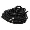 GST-12B spiral hose (internal diameter 12mm) black, 10-meter pack