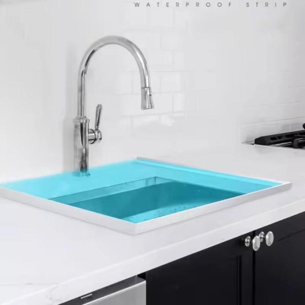 Bendable Water Retaining Strip Flexible Flood Barrier New Water Stopper Kitchen