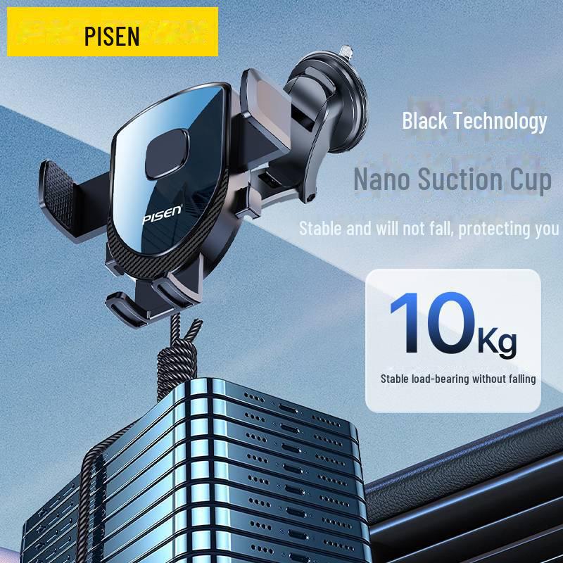 PISEN Držák mobilního telefonu do auta s přísavkou pro navigaci