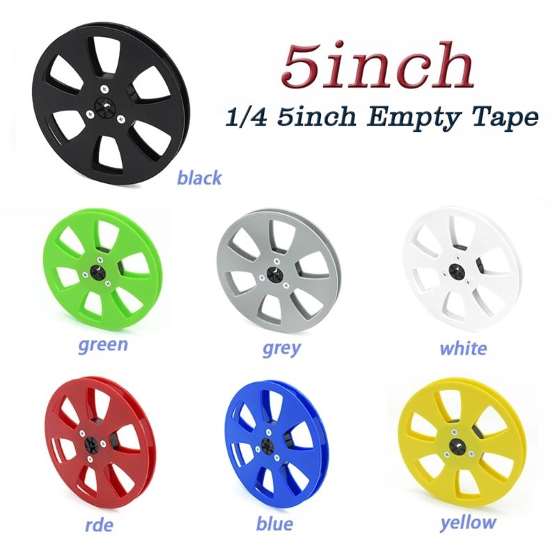 Professional 5 Inch Diameter Empty Tape Reel Featuring 6 Hole Flange Design for Enhances Stability In Open Reel Tape