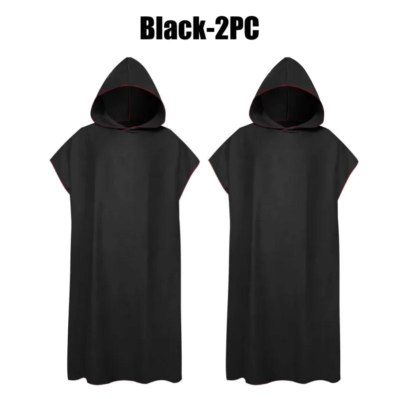 Quick Dry Hooded Microfiber Towel For Men Women Swim Beach Travel Surf Sauna Changing Cape Bathrobe Play Bath Accessory