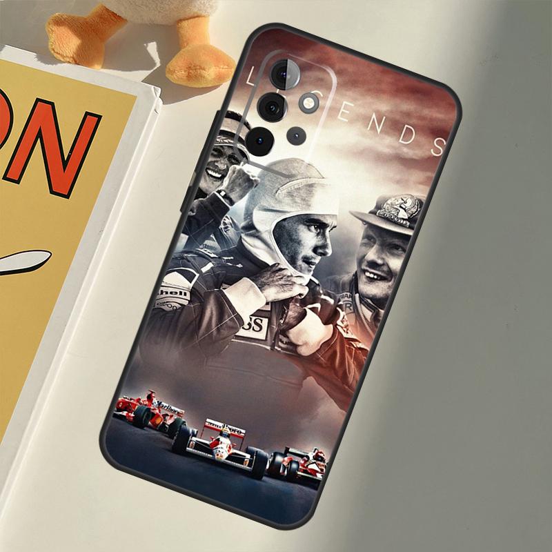Ayrton Senna F1 Case For Samsung Galaxy A14 A24 A34 A54 A12 A22 A32 A52 A72 A51 A71 A13 A33 A53 A73 Coque