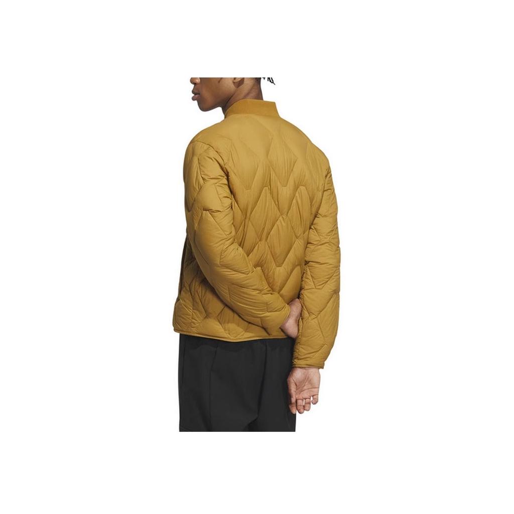 New Adidas Down Jacket Unisex Yellow IX7085