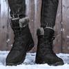 Men Winter Snow Boots Super Warm Men Hiking Boots High Quality Waterproof Leather Men's Boots Outdoor High Top Motorcycle Boots