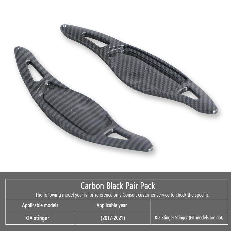 For KIA stinger 2017- Car-Styling Automotive Steering Wheel Rear Shift Paddle Car Shift Equipment Semi Automatic Clutch Red