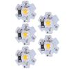 25pcs Replace 3W LED Lamp Beads 5V Aluminum High Power LED Light Source Chip Floodlight Bulb