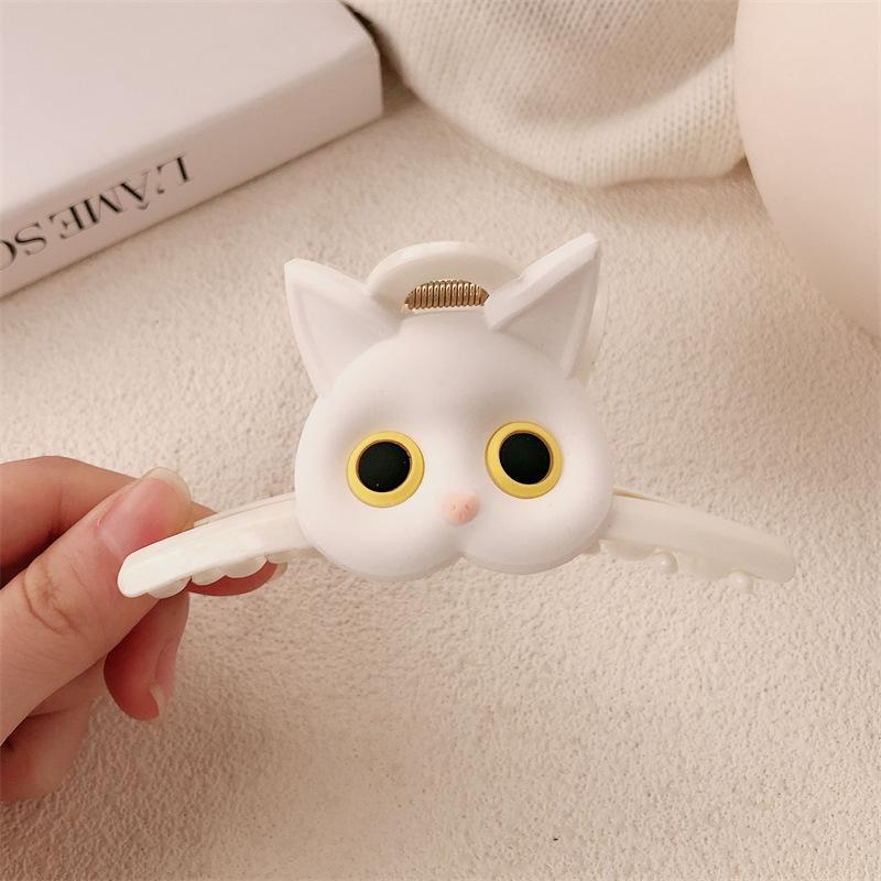 Cute Cat Hairpin Sweet And Lovely Headdress Back Of The Head Hairpin Hair Accessories For Women