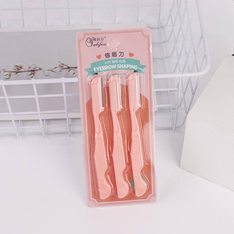 

Триммер для бровей, инструменты для макияжа, безопасная бритва для бровей, бритва для удаления волос на лице и теле, лезвия для бритвы, женский нож для формирования бровей, косметический инструмент