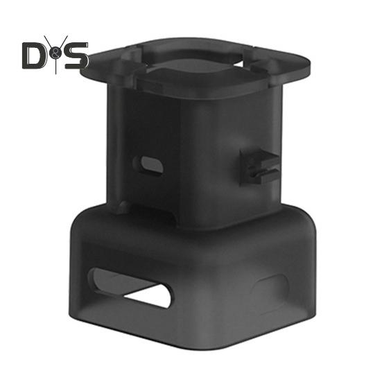 

2-в-1 силиконовый защитный чехол для зарядного устройства с защитой от поломки шнура, органайзер для хранения кабеля, портативное устройство для сматывания кабеля передачи данных, силиконовый защитный чехол для 35 Вт чёрный