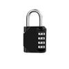 Lock Waterproof 4 Digit Padlocks with Combination Code Zinc Alloy Combination Lock for Door Tool Boxes Schools Gym Storage