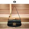 New High-end Leather Diamond Grid Underarm Bag for Women, Fashionable and Versatile Single Shoulder Crossbody Bag