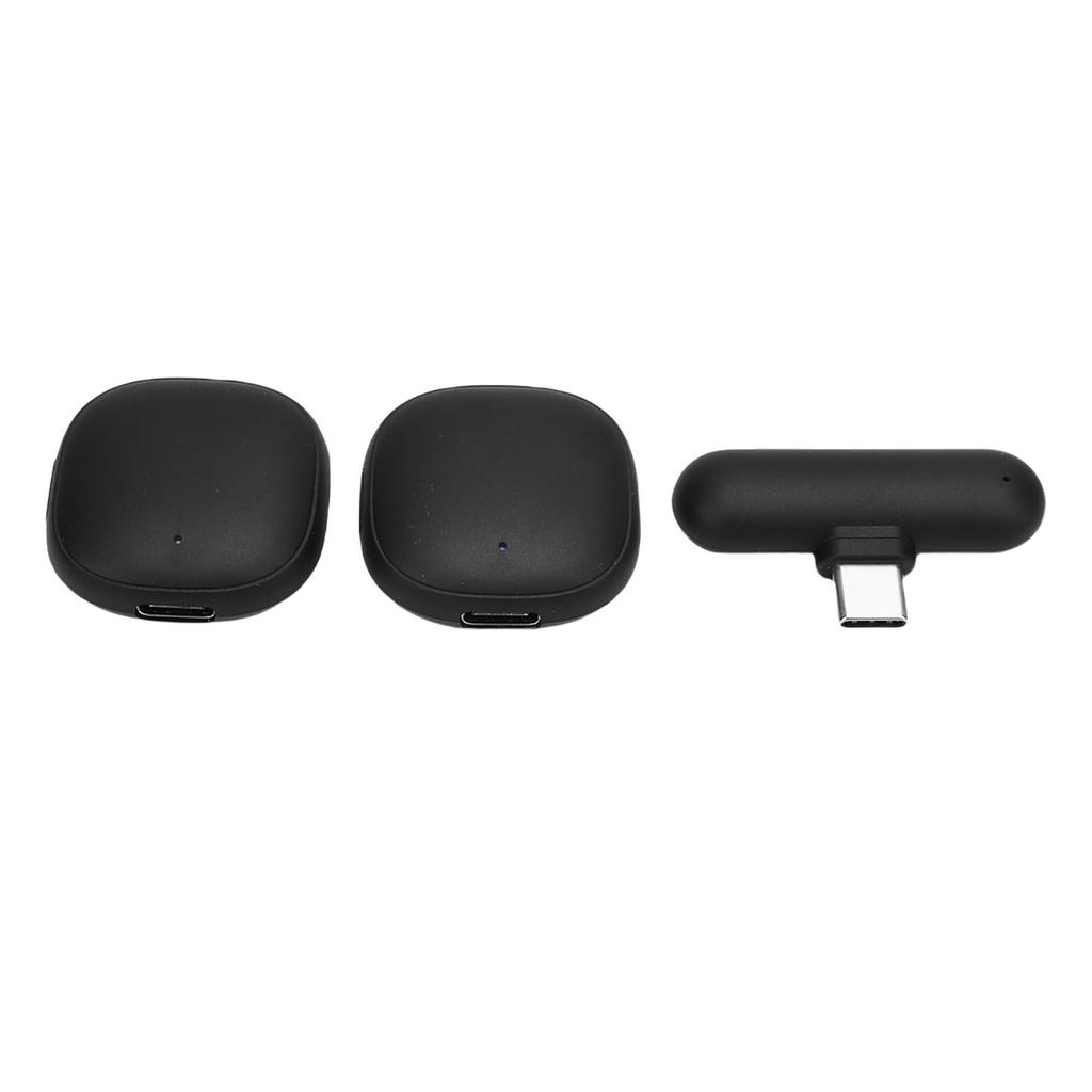 Wireless Lavalier Microphones 328ft Range AI Noise Reduction 2.4GHz Wireless Lapel Mics with Charging Case for Video