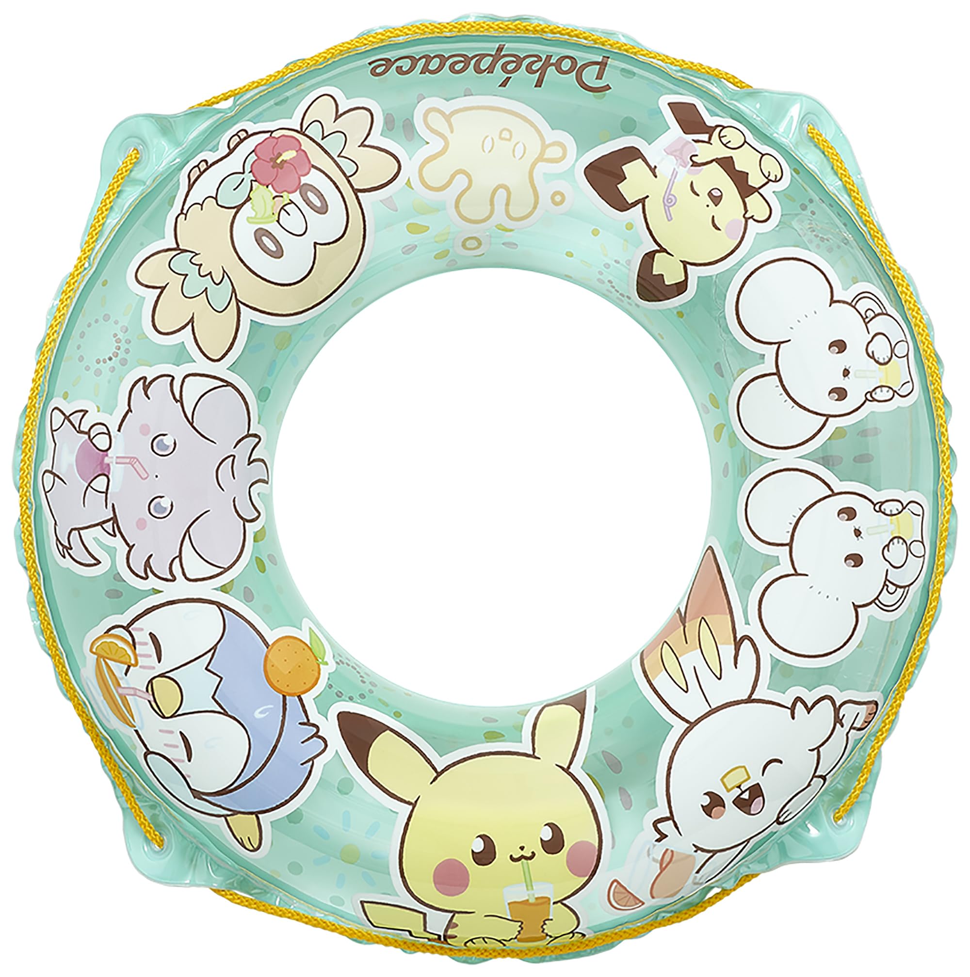 

Igarashi Pokepiece 80cm Ukiwa Mint Green The inner circumference of the inflated float is approximately (с веревкой) 105-110cm AQD-80B мятный зеленый
