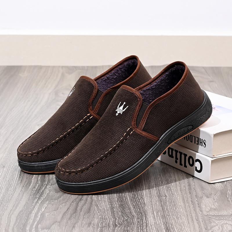 Зимние новые бархатные утепленные теплые тканевые туфли повседневные тканевые туфли 39